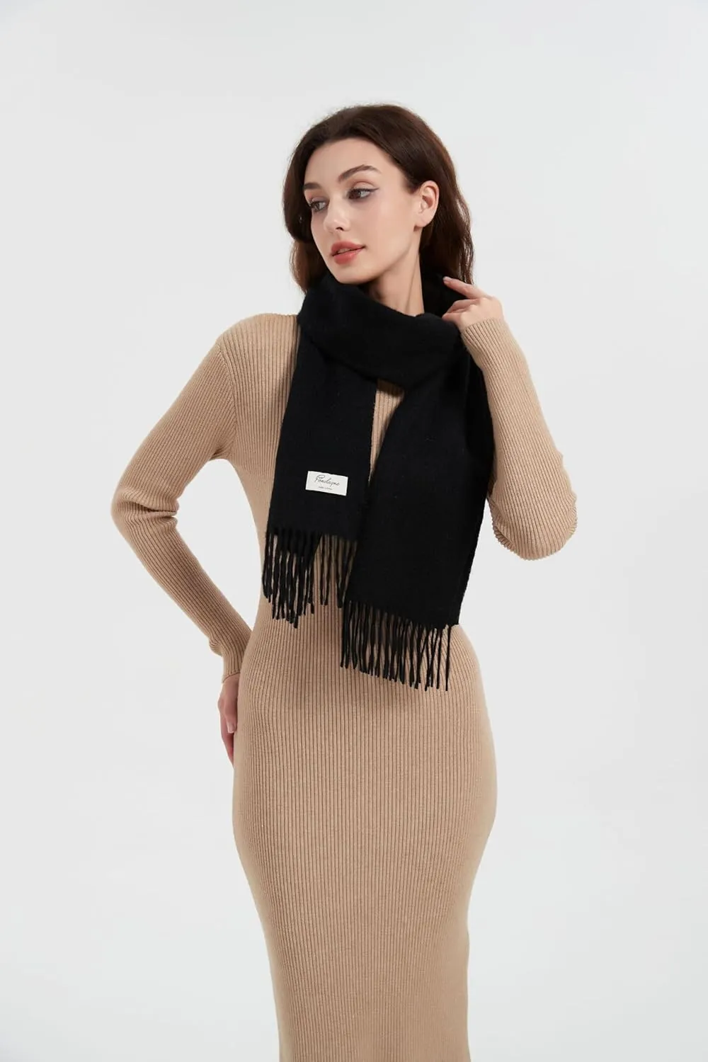 100% Pure Cashmere Scarf - Ultra Soft, Warm & Lightweight, Perfect for Autumn & Winter with Premium Gift Packaging
