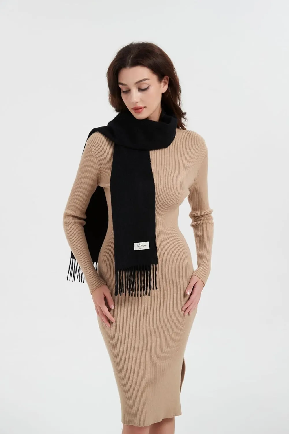 100% Pure Cashmere Scarf - Ultra Soft, Warm & Lightweight, Perfect for Autumn & Winter with Premium Gift Packaging