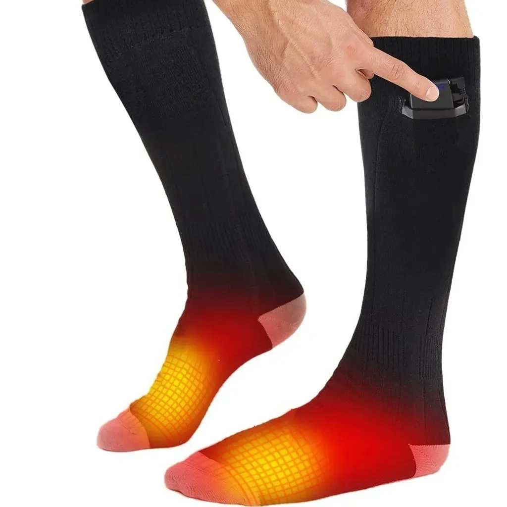 2 Pairs Of Unisex Heated Socks