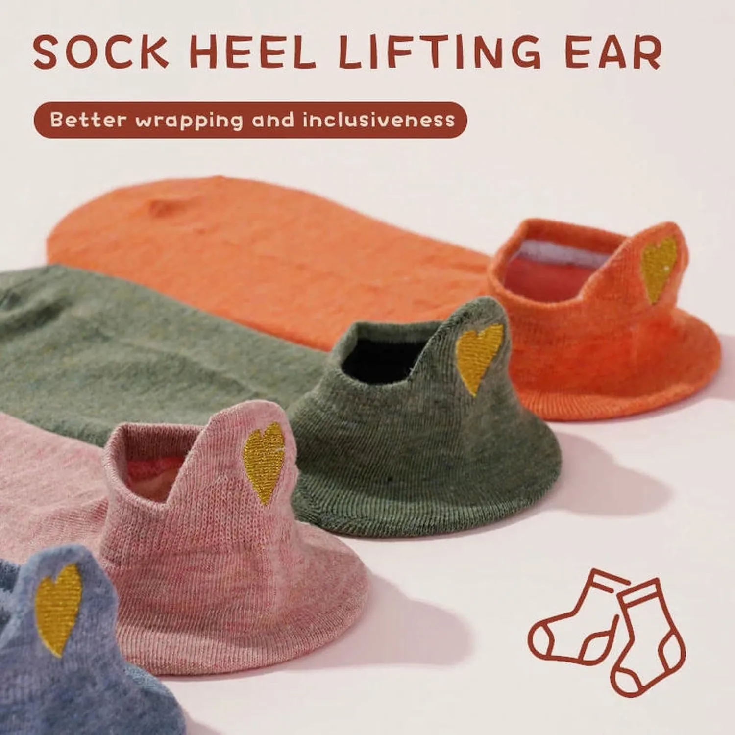 4 Pairs Women Fashion Soft Breathable Socks Casual Funny Ankle Socks