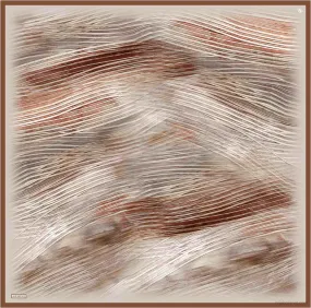 Armine Aquarius Abstract Silk Scarf #7