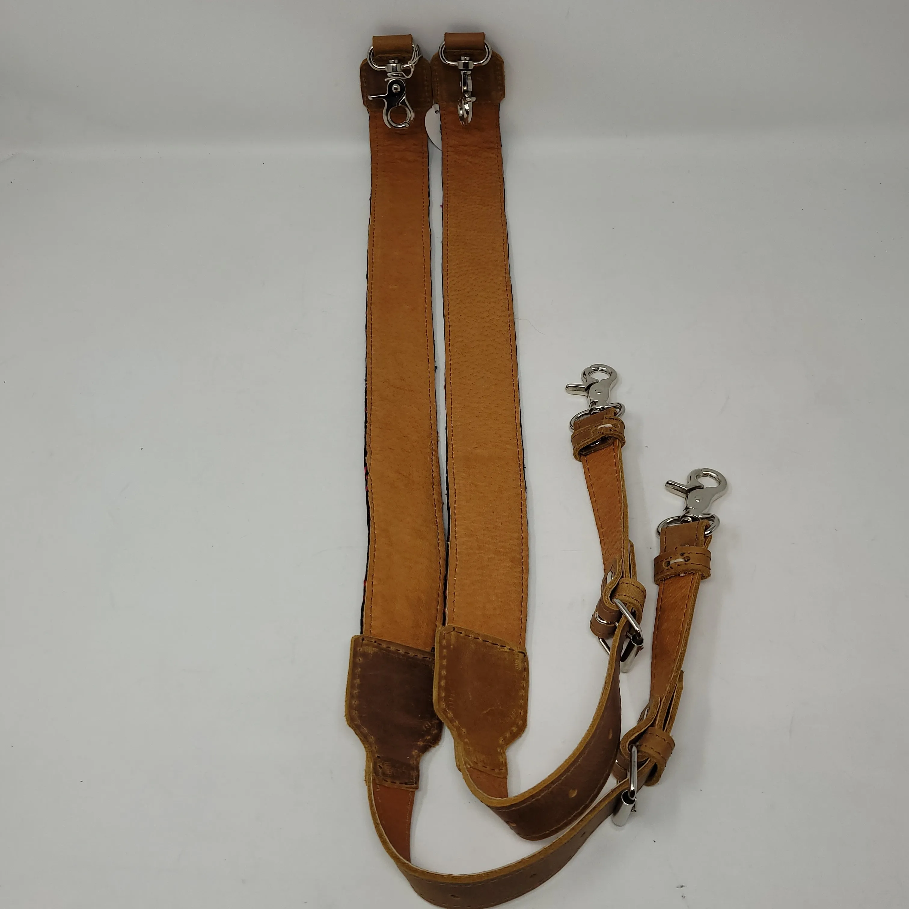 BACKPACK STRAPS CAFE LEATHER