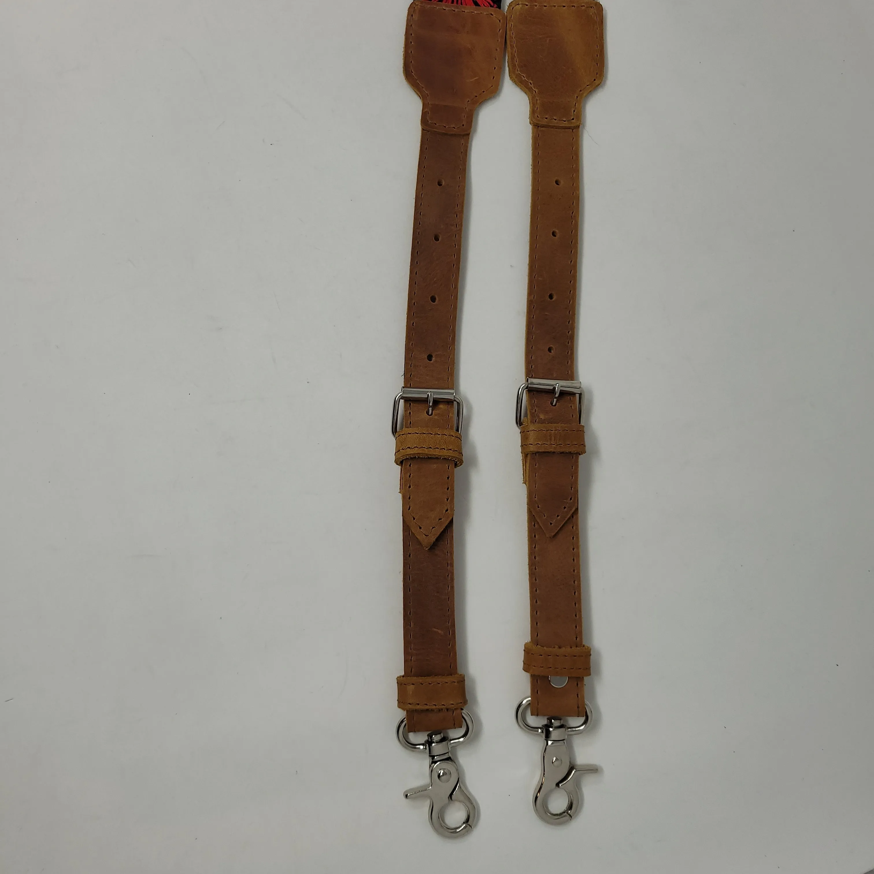 BACKPACK STRAPS CAFE LEATHER