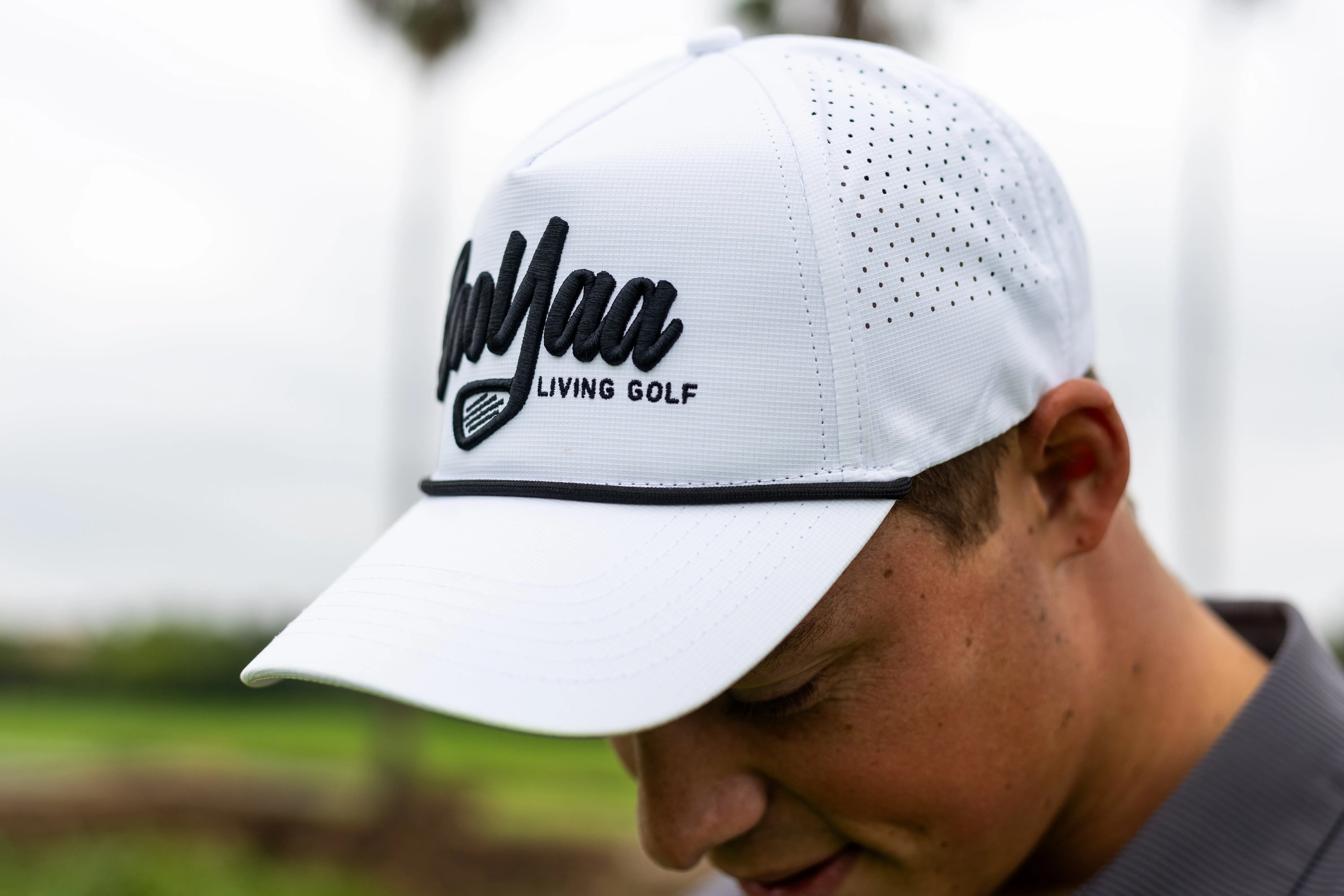 BooYaa Golf Cap - White Classic