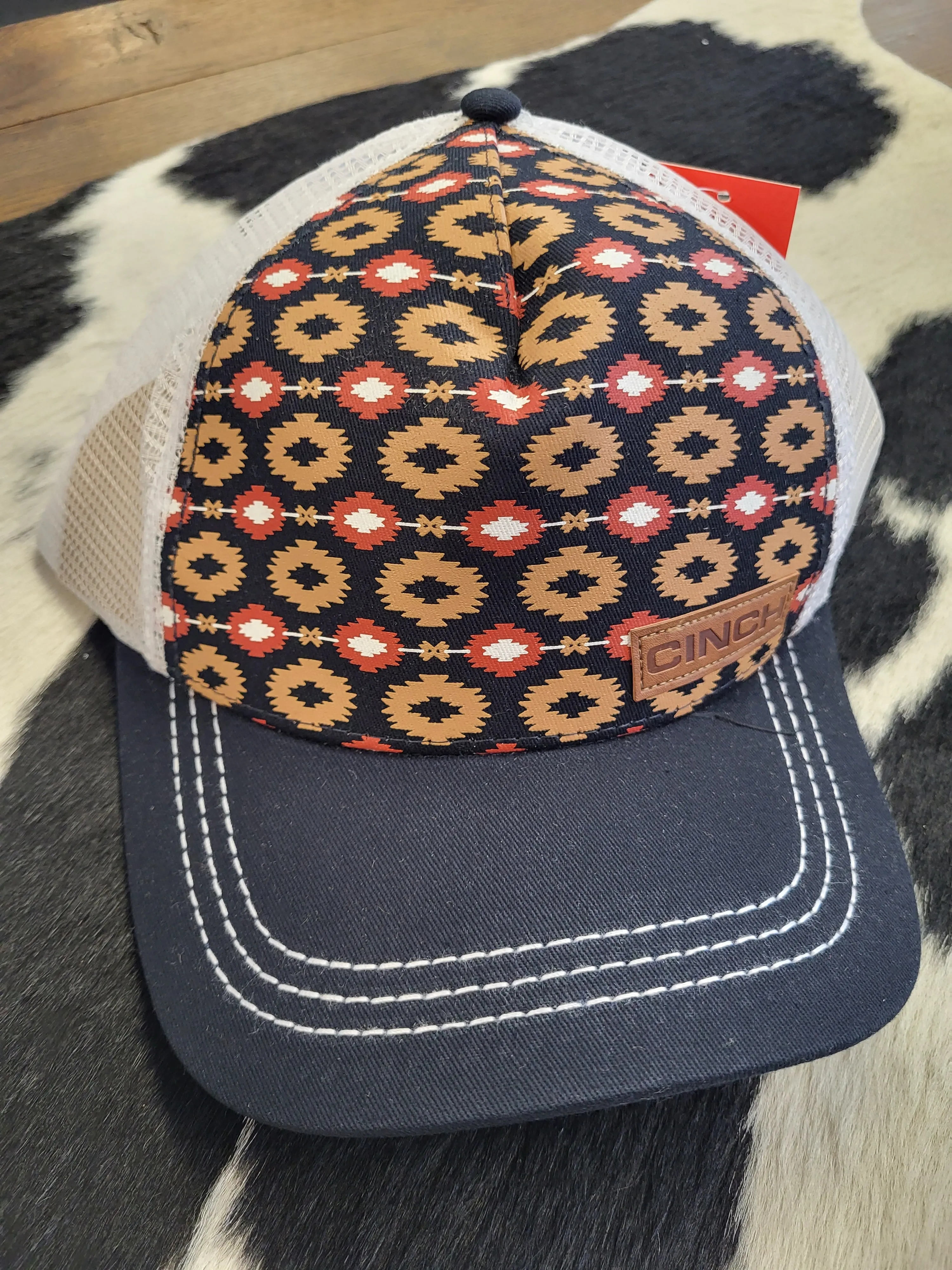 CINCH WOMENS NAVY TRUCKER HAT