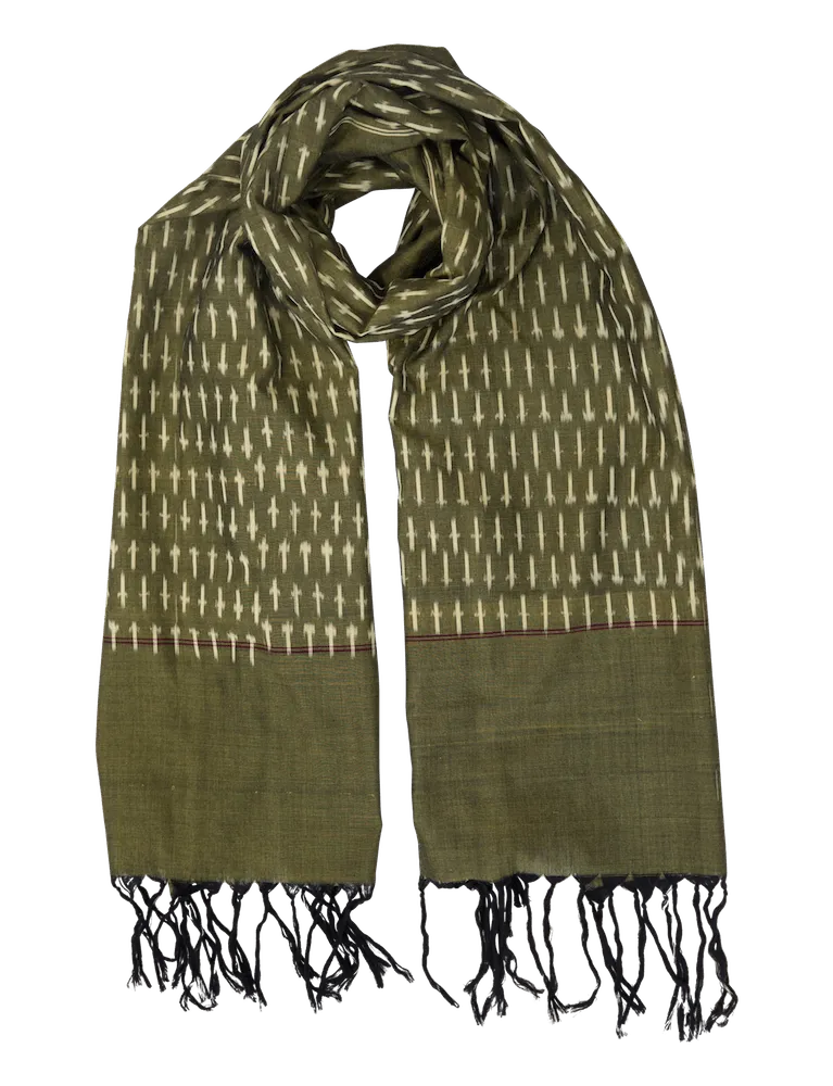 Classic Olive Scarf