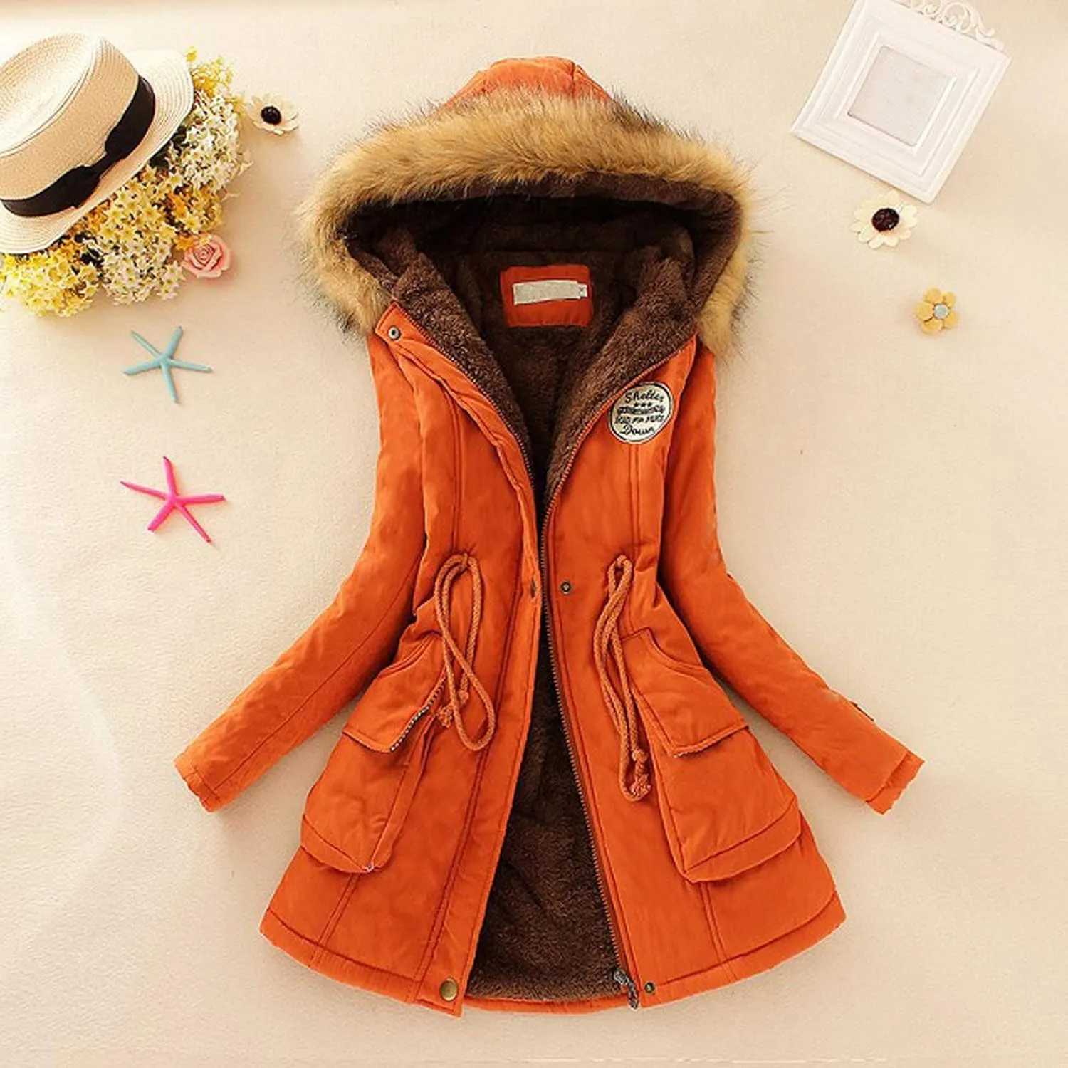 COTECRAM Winter Coats for Women Warm Faux Fur Coat Fashion Cropped Puffer Jackets for Evening Dresses Formal Fuzzy Cardigans