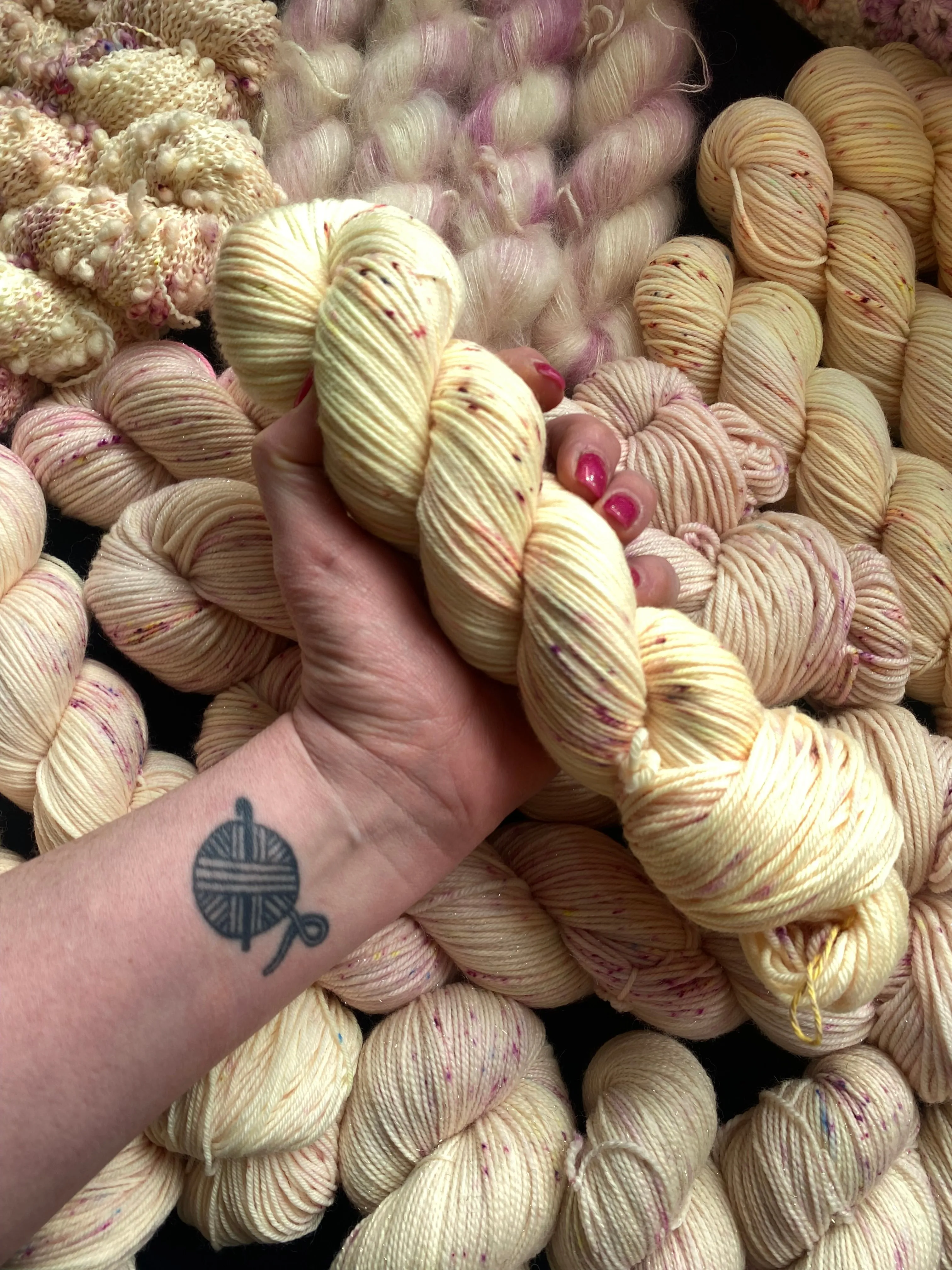 Cromer Pier - Hand dyed DK yarn 100g/225M superwash merino