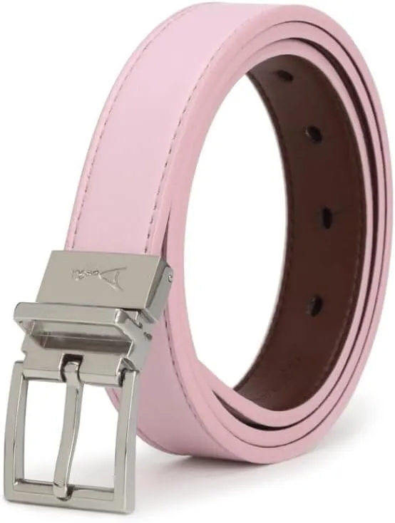 DOSHI Square Reversible Belt - Ultra Premium Quality Vegan Leather Belt - Casual and Formal Wear - Unique Belt for Women