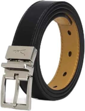 DOSHI Square Reversible Belt - Ultra Premium Quality Vegan Leather Belt - Casual and Formal Wear - Unique Belt for Women