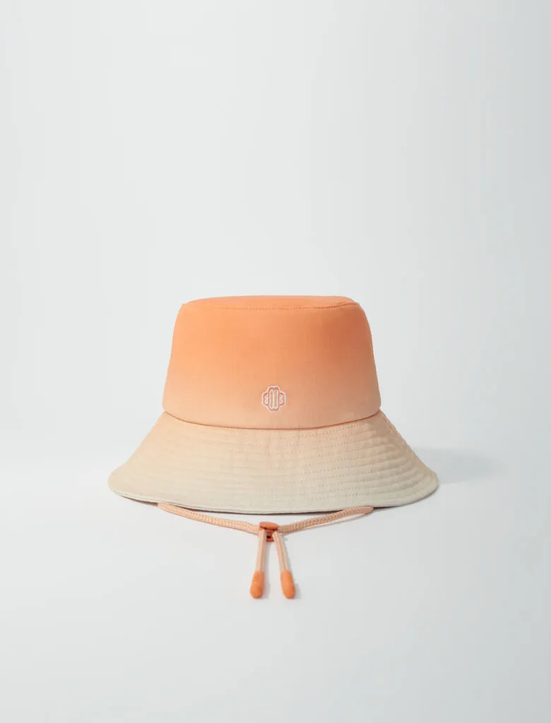 Gradient bucket hat