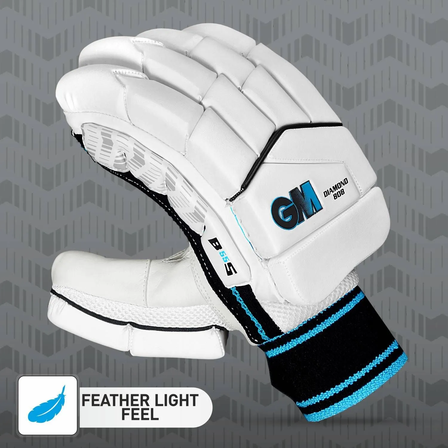 GUNN & MOORE Diamond 808 Adult Cricket Batting Gloves