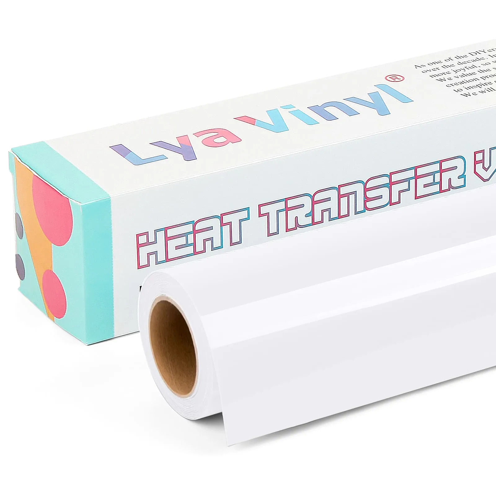 Heat Transfer Vinyl Rolls - 12*10 ft, Iron on Vinyl Roll