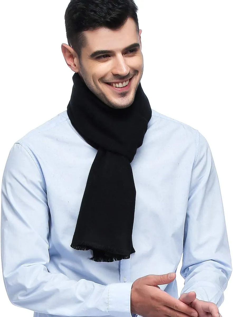 HOYAYO Mens Classic Warm Long Winter Scarf