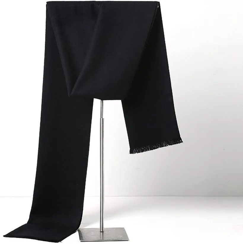 HOYAYO Mens Classic Warm Long Winter Scarf