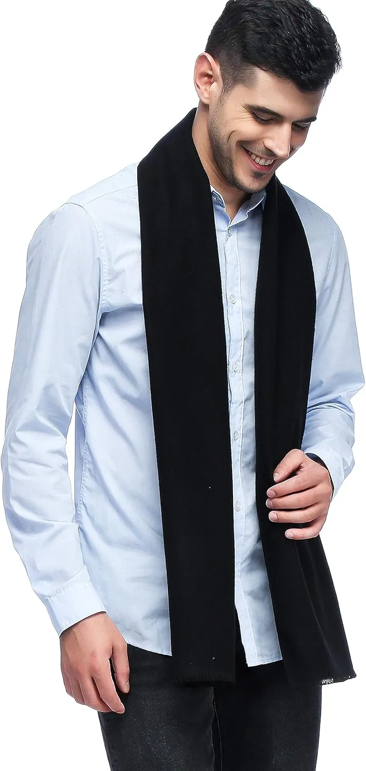 HOYAYO Mens Classic Warm Long Winter Scarf