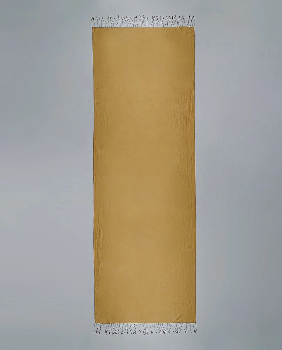 Multi Hues Plain Silk Wrap
