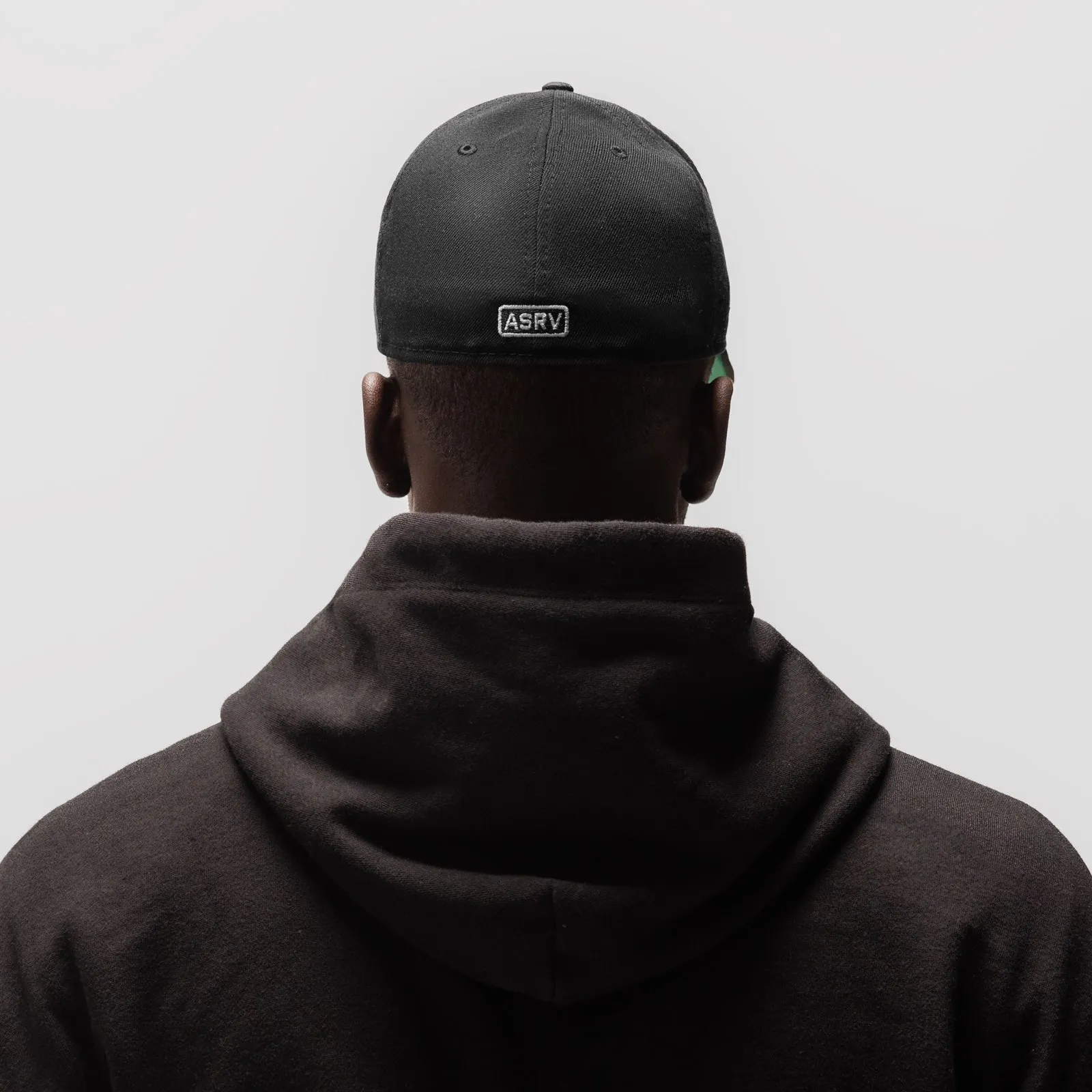 New Era® 59Fifty® Low Profile Hat - Black/Black "Wings"