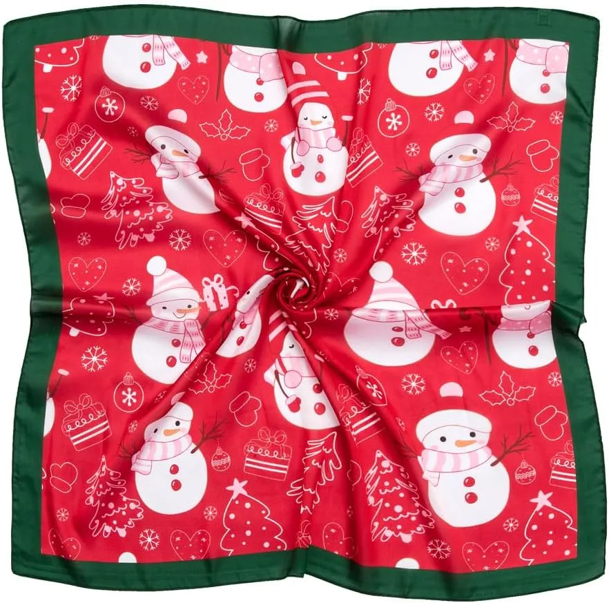 Silk Like Scarf Head Scarf Fashion Pattern Hair Scarf Design Neck Scarfs