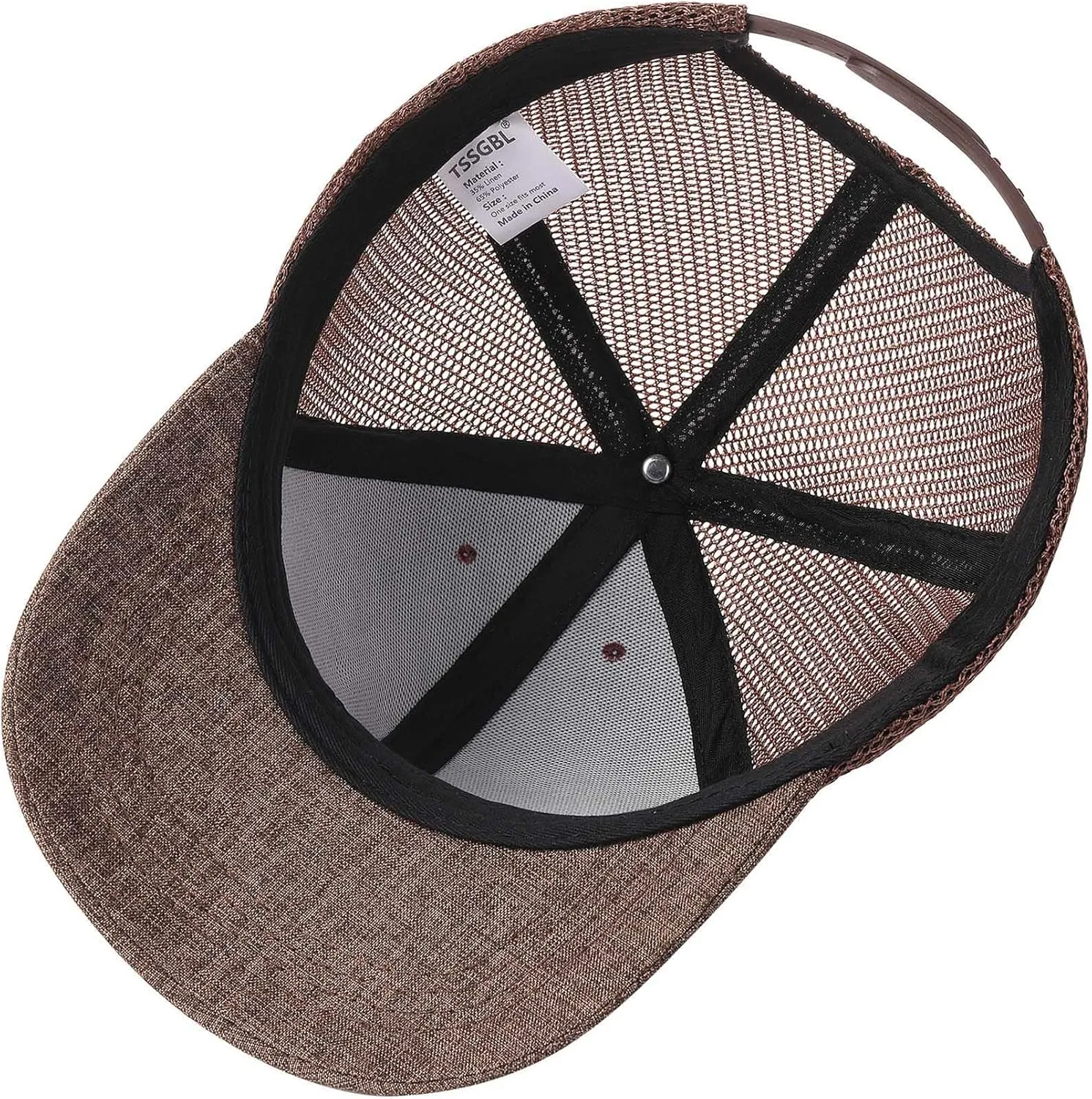 TSSGBL M, L, XL, XXL Snapback Trucker Hats Baseball Caps Adjustable Blank Mesh Back Ball Caps for Men Women