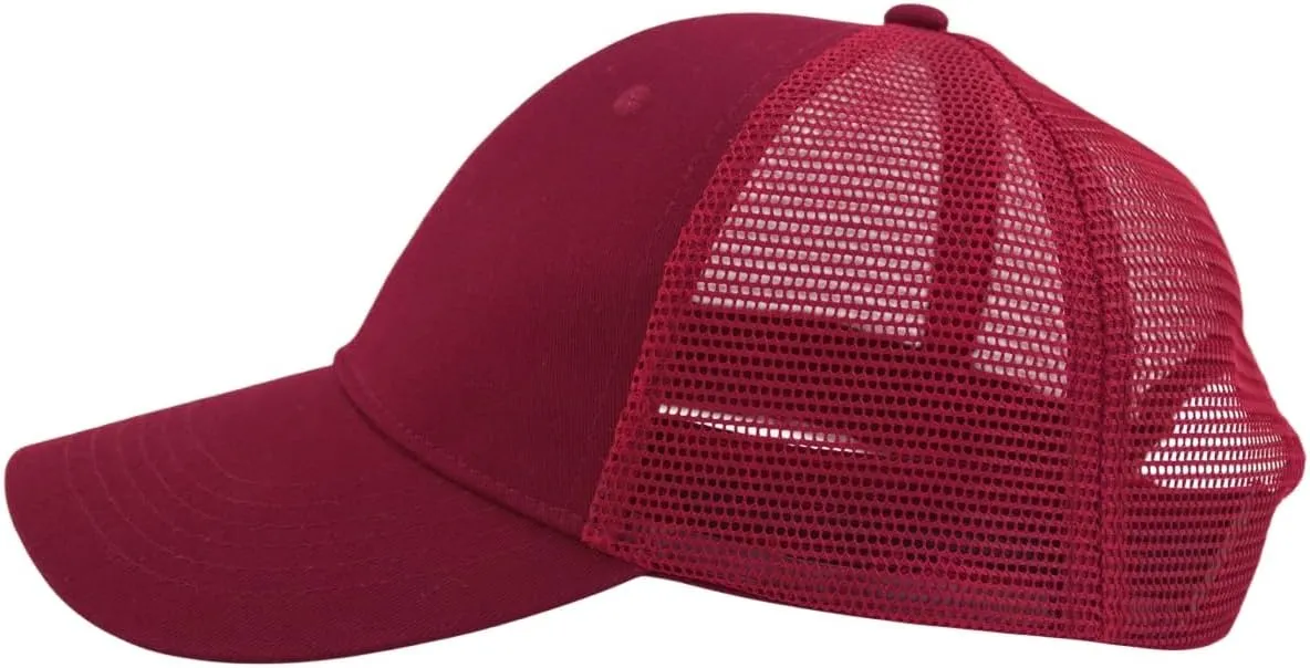 TSSGBL Multiple Sizes S,M,L,XL,XXL Snapback Baseball Trucker Hat Basic No-Logo Plain Men Women Mesh Work Ball Cap