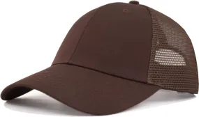 TSSGBL Multiple Sizes S,M,L,XL,XXL Snapback Baseball Trucker Hat Basic No-Logo Plain Men Women Mesh Work Ball Cap