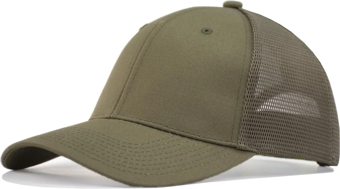 TSSGBL Multiple Sizes S,M,L,XL,XXL Snapback Baseball Trucker Hat Basic No-Logo Plain Men Women Mesh Work Ball Cap