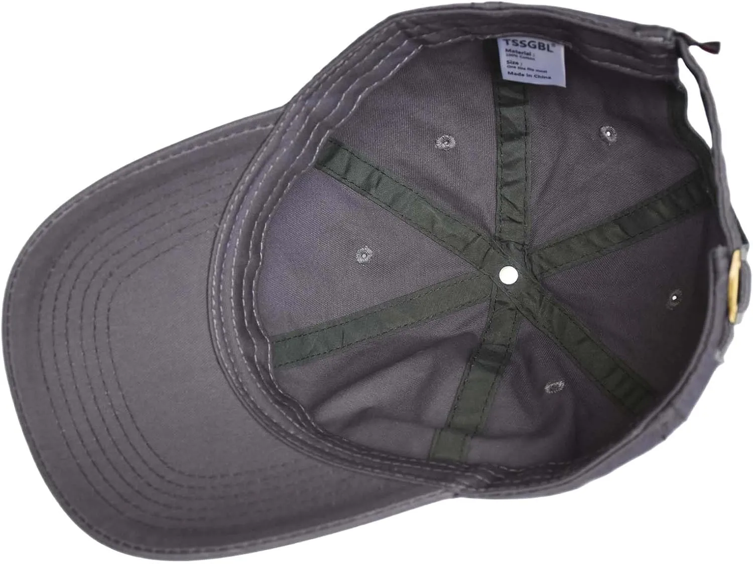 TSSGBL Vintage Cotton Washed Baseball Caps Unstructured Low Profile Adjustable Distressed Dad Hat for Men Women S-M-L-XXL