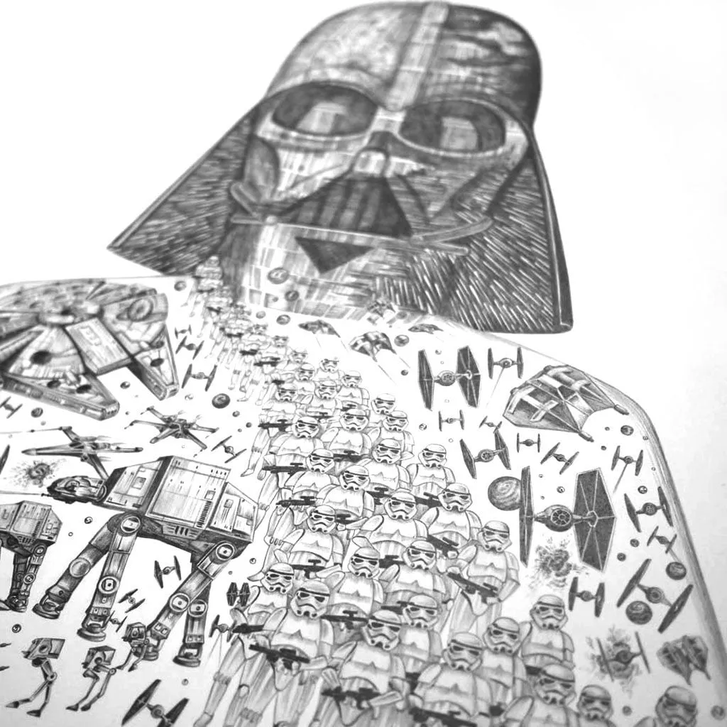 Vader Long Wool Scarf