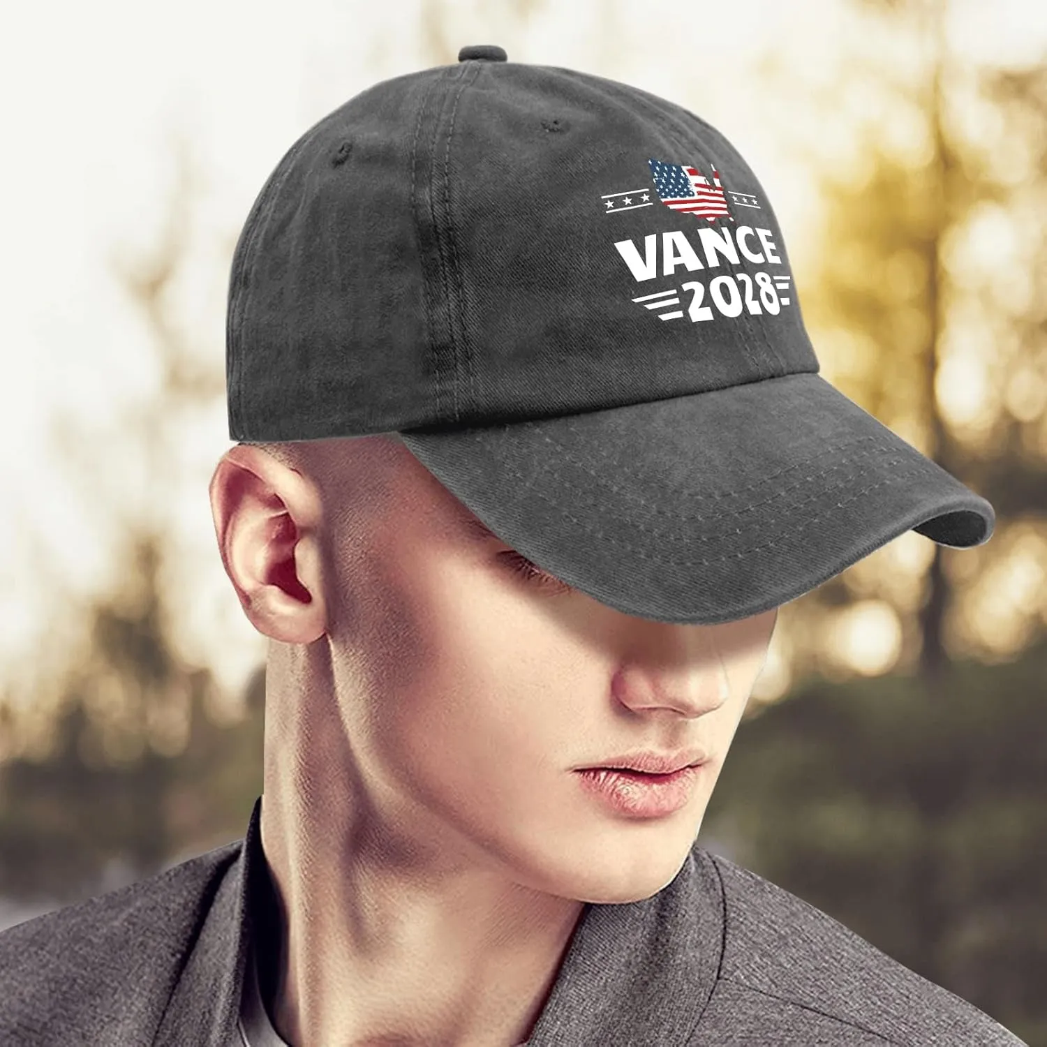 Vance 2028 Cap Women's Hats & Caps Mens Hat Gifts for Men Workout Caps